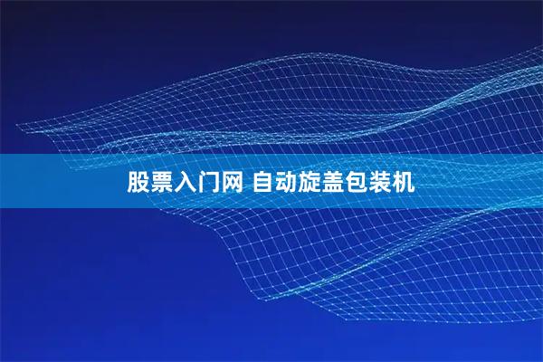 股票入门网 自动旋盖包装机